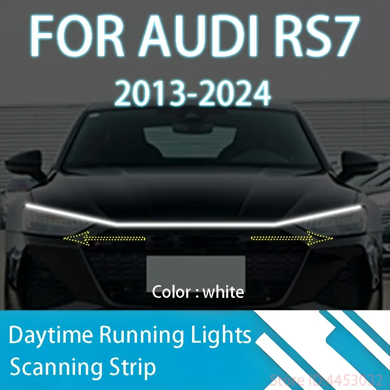 59 Inch Start Scanning LED Strips DRL For AUDI RS7 2013-2024 Daytime Running Light Car Hood Decorative Lamp 12V
59 Inch Start Scanning LED Strips DRL For AUDI RS7 2013-2024 Daytime Running Light Car Hood Decorative Lamp 12V