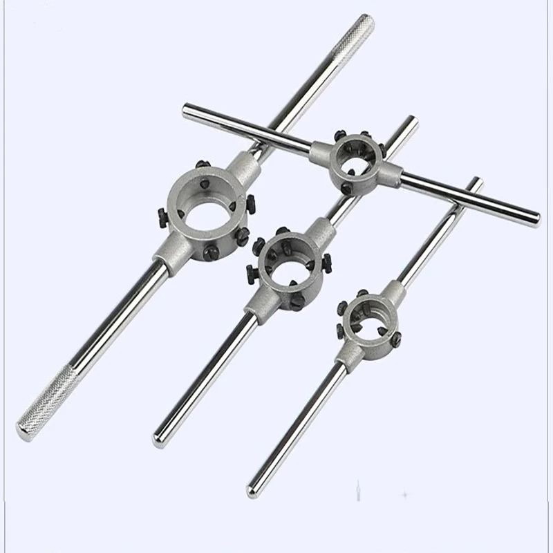 circular die wrench manual die holder, used as an auxiliary tool for tapping circular dies
circular die wrench manual die holder, used as an auxiliary tool for tapping circular dies