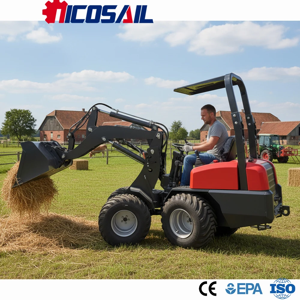 KZL918 Mini Telescopic Loader Euro 5 CE Compact High Reach Loader for Farm and Construction Work
KZL918 Mini Telescopic Loader Euro 5 CE Compact High Reach Loader for Farm and Construction Work