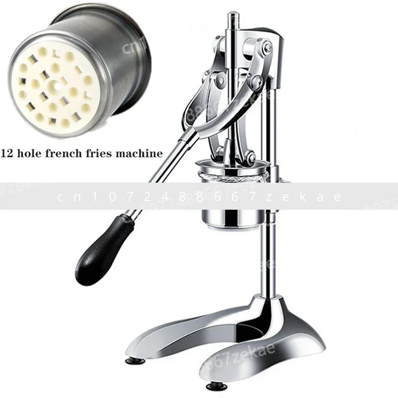 Manual Stainless Steel Fries Squeezer 30CM Super Long Fries Making Machinery Noodle Machines Mashed Potato Machine
Manual Stainless Steel Fries Squeezer 30CM Super Long Fries Making Machinery Noodle Machines Mashed Potato Machine