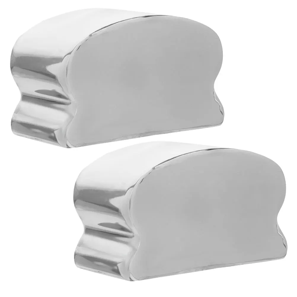 2Pcs Handrail End Caps Stainless Steel Metal Stairway Railing Caps Durable Replacement Covers for Stairs Balconies
2Pcs Handrail End Caps Stainless Steel Metal Stairway Railing Caps Durable Replacement Covers for Stairs Balconies