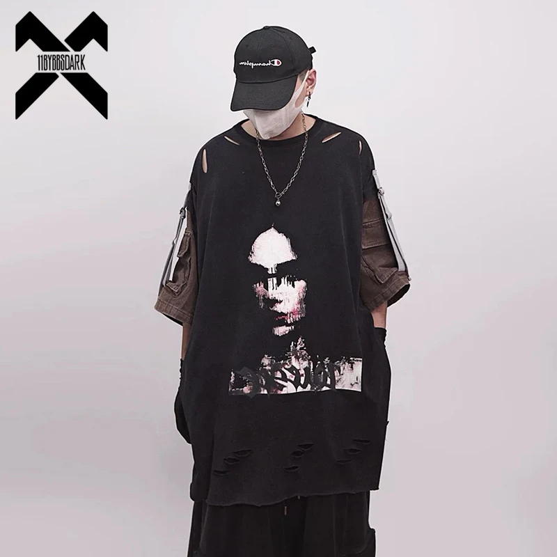 Men's Hip Hop Vintage Oversized T-Shirt Distressed Ripped Short Sleeve Tee Retro Five-Point Sleeve O-Neck Tops Tshirt
Men's Hip Hop Vintage Oversized T-Shirt Distressed Ripped Short Sleeve Tee Retro Five-Point Sleeve O-Neck Tops Tshirt