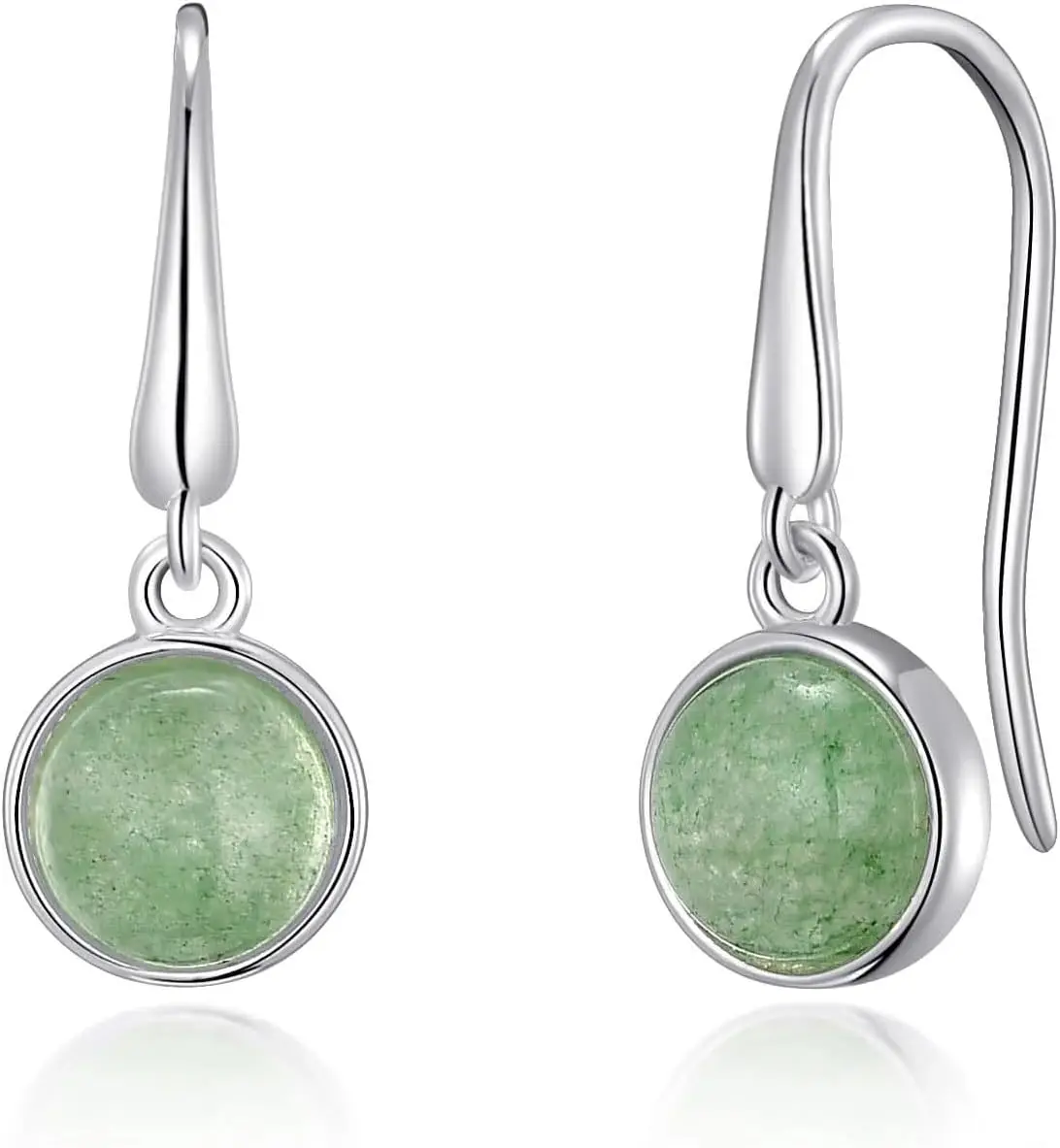 Emerald Drop Earrings for Women, Natural Stone Jewelry
Emerald Drop Earrings for Women, Natural Stone Jewelry