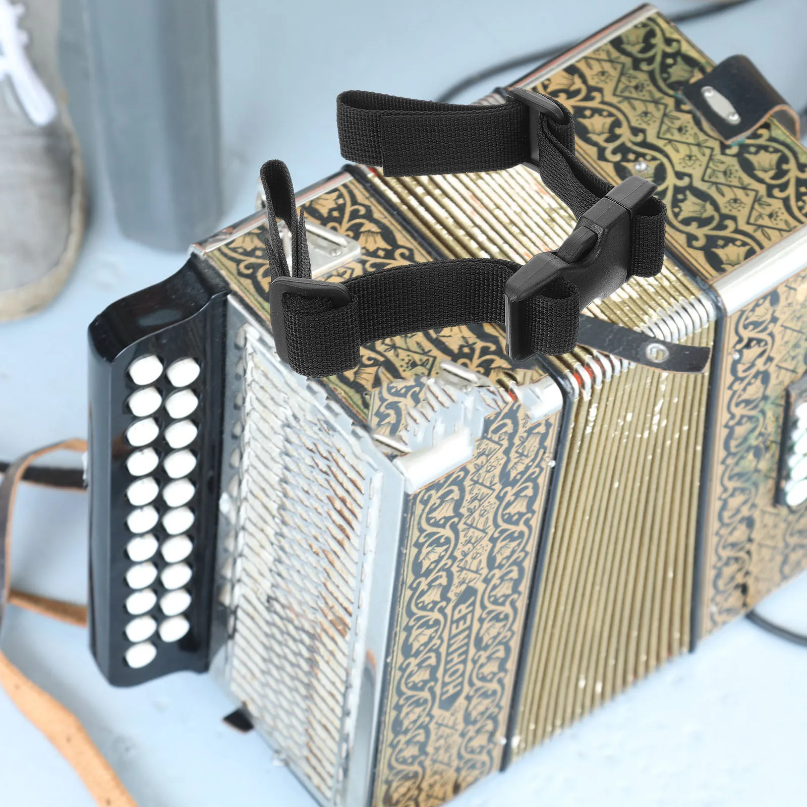 2pcs Accordion Fastening Strap Backpack Buckle Chest Belt Durable Replaceable Adjustable Support Sturdy For Instrument
2pcs Accordion Fastening Strap Backpack Buckle Chest Belt Durable Replaceable Adjustable Support Sturdy For Instrument