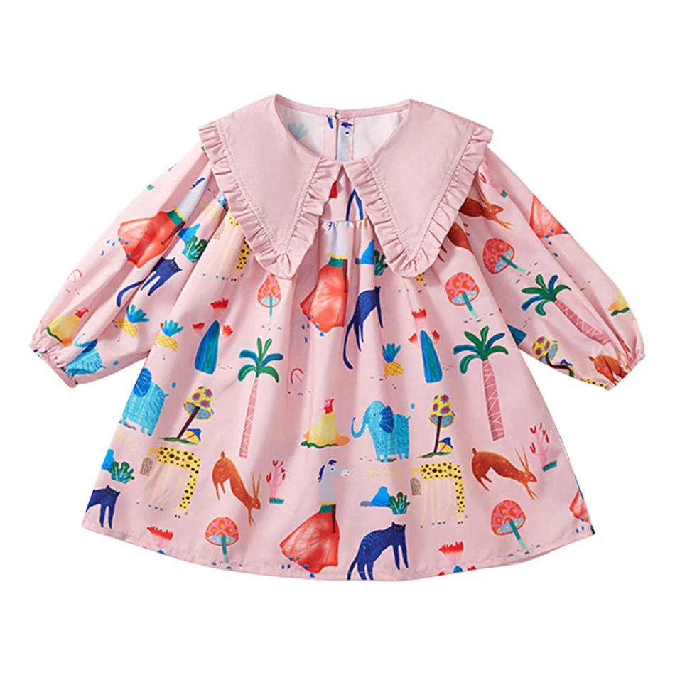 Sweet and Stylish Kids Long Sleeve Girls Dress Pink Puff Sleeves and Fun Playful Doodle Print Girls Dresses Girls Casual Dresses
Sweet and Stylish Kids Long Sleeve Girls Dress Pink Puff Sleeves and Fun Playful Doodle Print Girls Dresses Girls Casual Dresses
