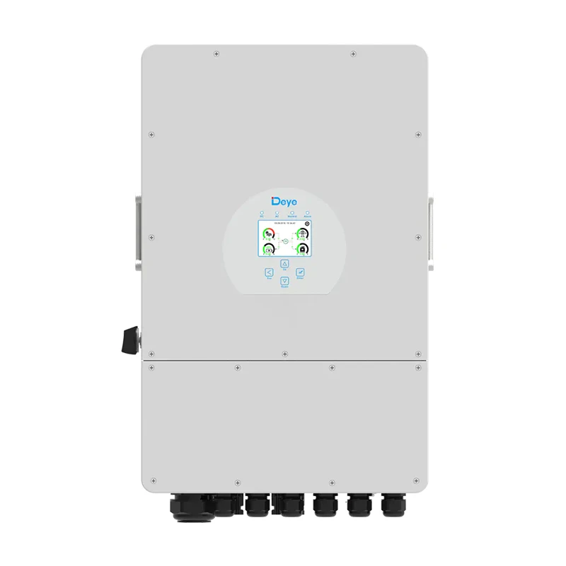 Deye solar energy inverter 3 phases 12k 10k 8k mixed grid power deye inverter DC/AC with 2MPPT
Deye solar energy inverter 3 phases 12k 10k 8k mixed grid power deye inverter DC/AC with 2MPPT