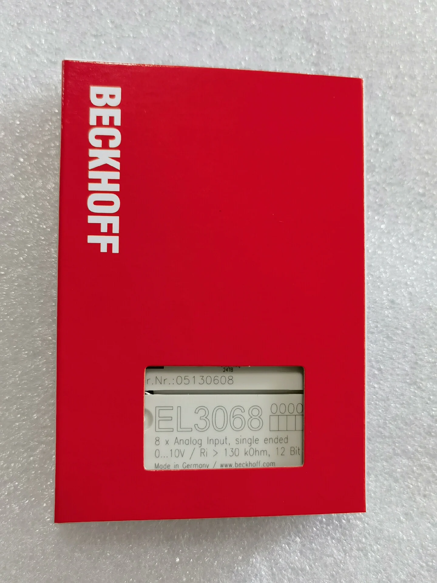 Beckhoff module EL3068 brand new in stock, high quality
Beckhoff module EL3068 brand new in stock, high quality
