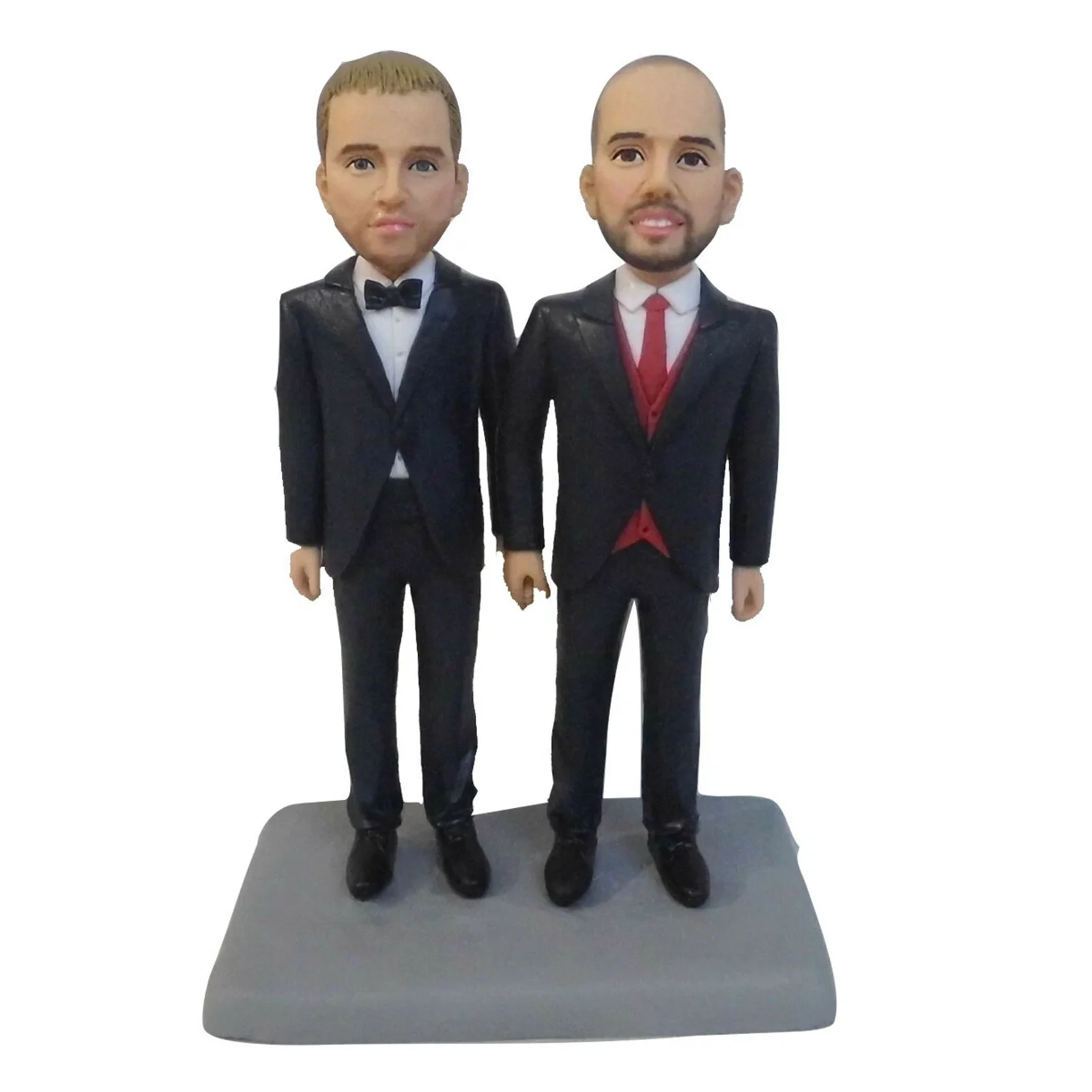 7-9inches custom bobbleheads figures personalized custom brother gay wedding cake topper bobblehead figure handmade personalized
7-9inches custom bobbleheads figures personalized custom brother gay wedding cake topper bobblehead figure handmade personalized