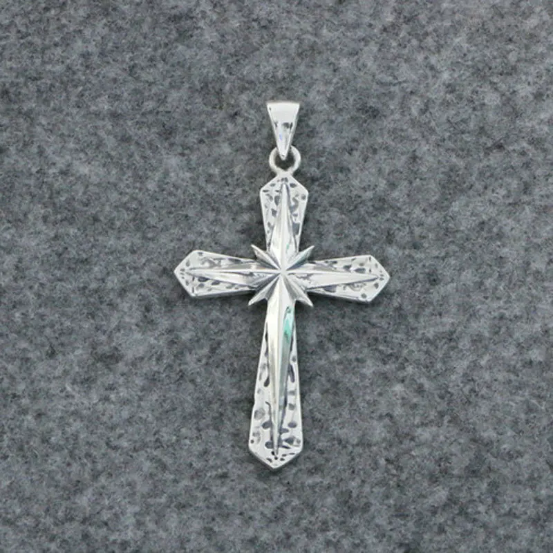 Japanese Personalized Retro Safe and Simple Silver Jewelry Six Star Cross Pendant Sterling silver necklace pendant for male and
Japanese Personalized Retro Safe and Simple Silver Jewelry Six Star Cross Pendant Sterling silver necklace pendant for male and