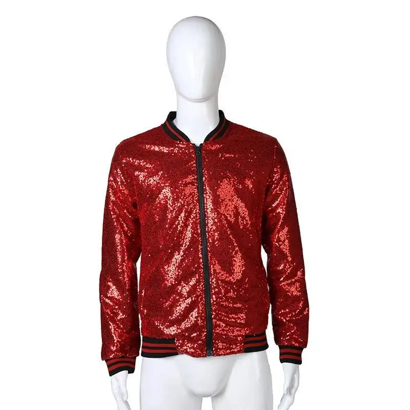 Loose Men's Plus Sequin Size Cosplay Game Costume Zipper Cardigan Jacket Coat Christmas Halloween
Loose Men's Plus Sequin Size Cosplay Game Costume Zipper Cardigan Jacket Coat Christmas Halloween