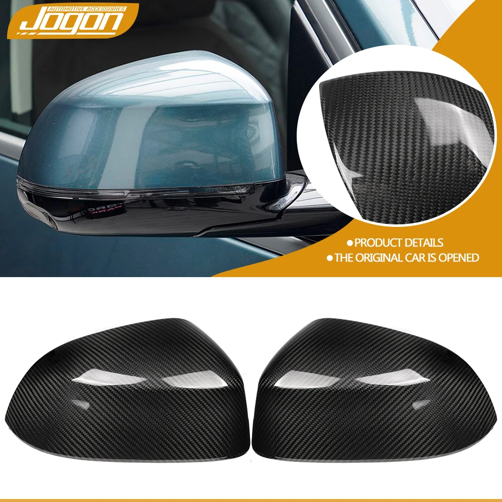 For BMW X3 G01 ix3 X4 G02 X5 G05 X6 G06 X7 G07 Real Carbon Pattern Rear Side View Mirror Covers Shell Exterior Trim Accessories
For BMW X3 G01 ix3 X4 G02 X5 G05 X6 G06 X7 G07 Real Carbon Pattern Rear Side View Mirror Covers Shell Exterior Trim Accessories