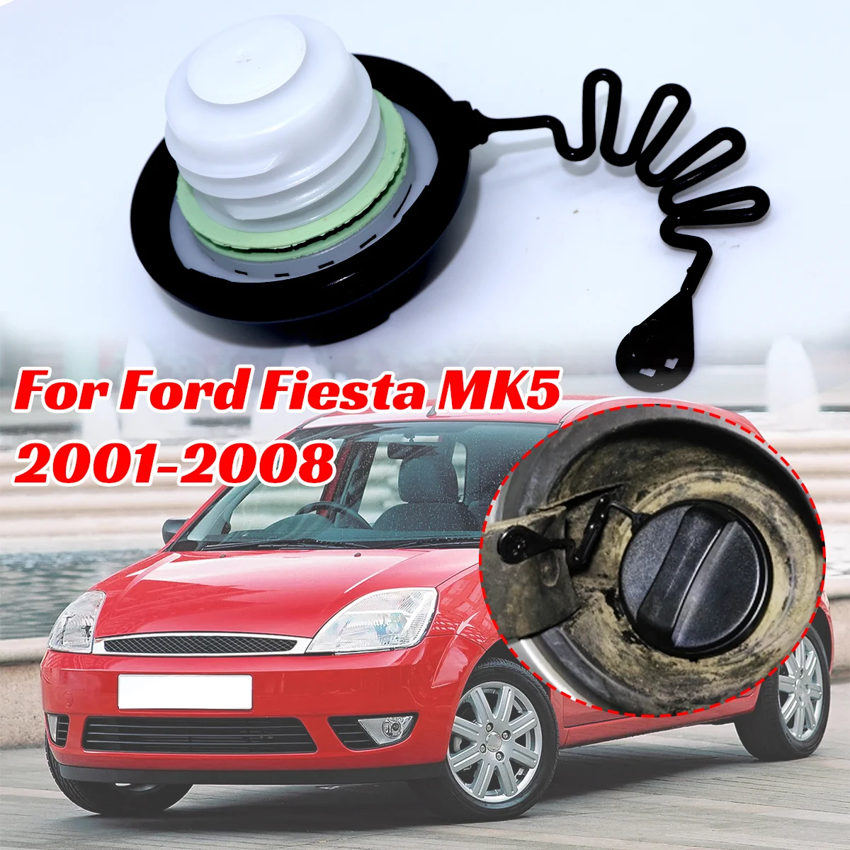 Fuel Tank Filler Cap Assy Petrol Diesel Models Plug Cover Gas Evap leakLeakage Issue Fix For Ford Fiesta MK5 2001-2006 2007 2008
Fuel Tank Filler Cap Assy Petrol Diesel Models Plug Cover Gas Evap leakLeakage Issue Fix For Ford Fiesta MK5 2001-2006 2007 2008