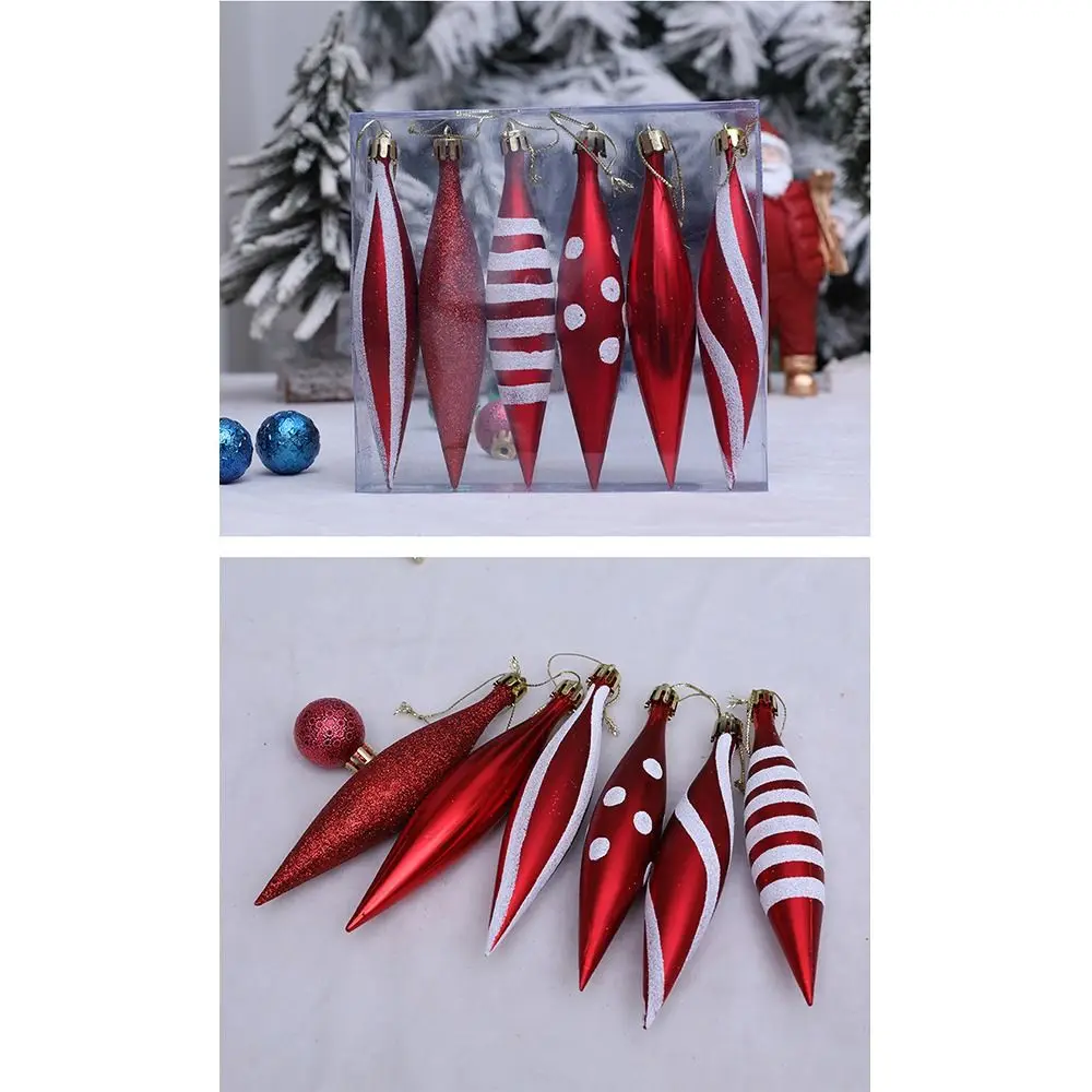 6Pcs Red Color Christmas Tree Decoration Electroplated Finish Unique Pattern Christmas Ornaments Plastic Material Handcrafted
6Pcs Red Color Christmas Tree Decoration Electroplated Finish Unique Pattern Christmas Ornaments Plastic Material Handcrafted
