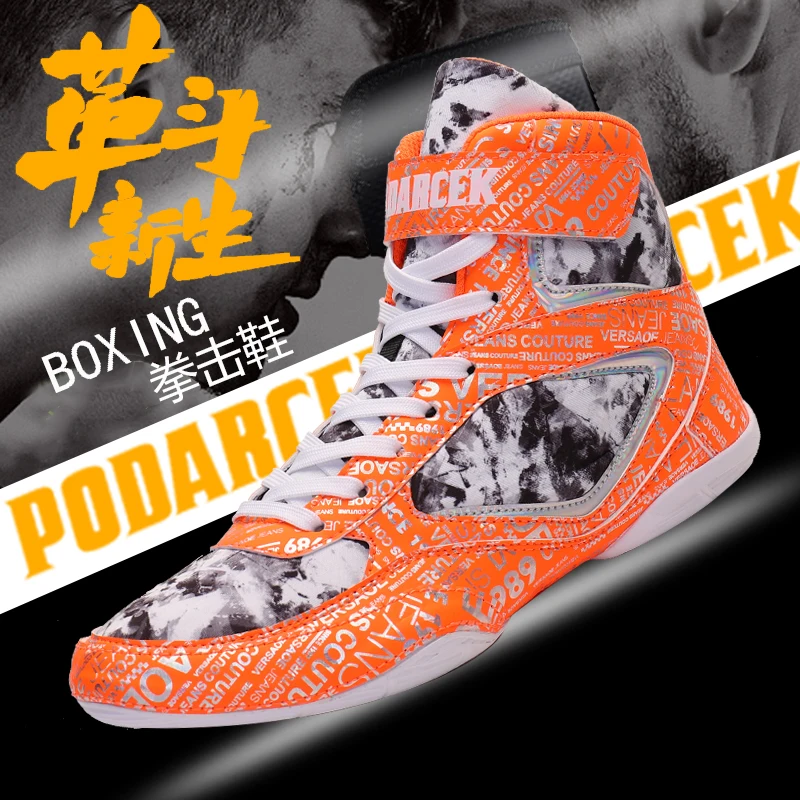 New Men's Wrestling Shoes High Top Sanshou Fighting Training Shoes High Quality Men's and Women's Boxing Shoes
New Men's Wrestling Shoes High Top Sanshou Fighting Training Shoes High Quality Men's and Women's Boxing Shoes