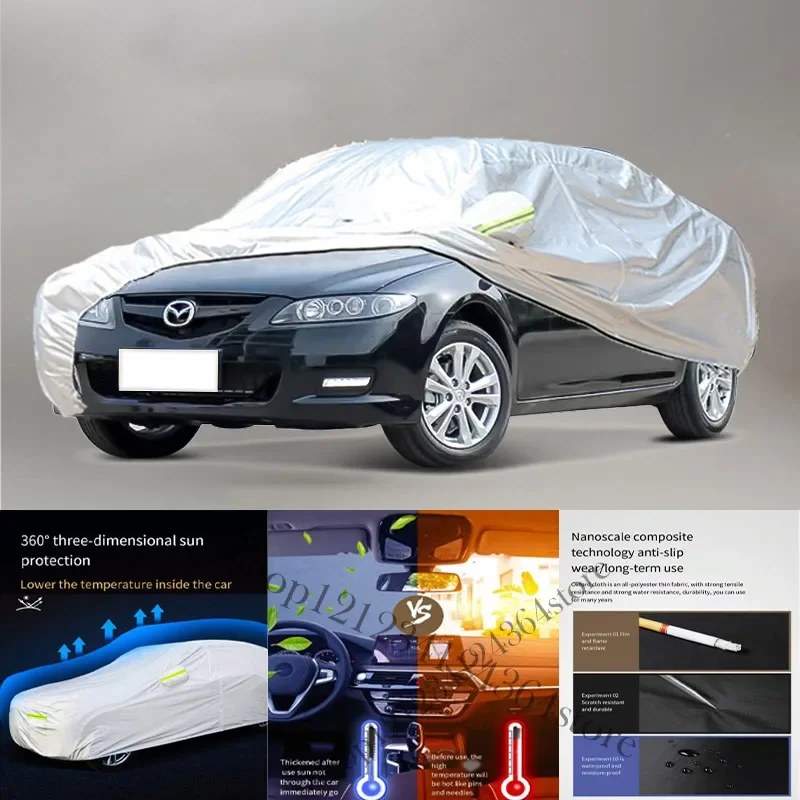 For Mazda 6 Auto Anti snow Anti dust Anti-uv Anti peeling paint And Anti Rainwater 210t car cover Car cover protection
For Mazda 6 Auto Anti snow Anti dust Anti-uv Anti peeling paint And Anti Rainwater 210t car cover Car cover protection