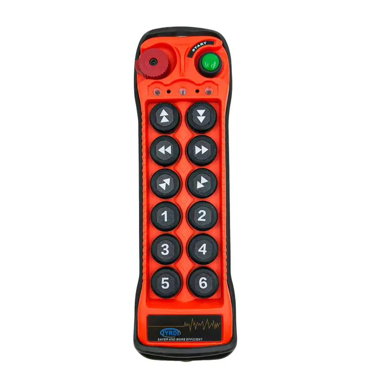 New Q1200 12 buttons single speed Industrial Wireless Radio Crane Remote Control switches Hoist overhead bridge Crane Controller
New Q1200 12 buttons single speed Industrial Wireless Radio Crane Remote Control switches Hoist overhead bridge Crane Controller