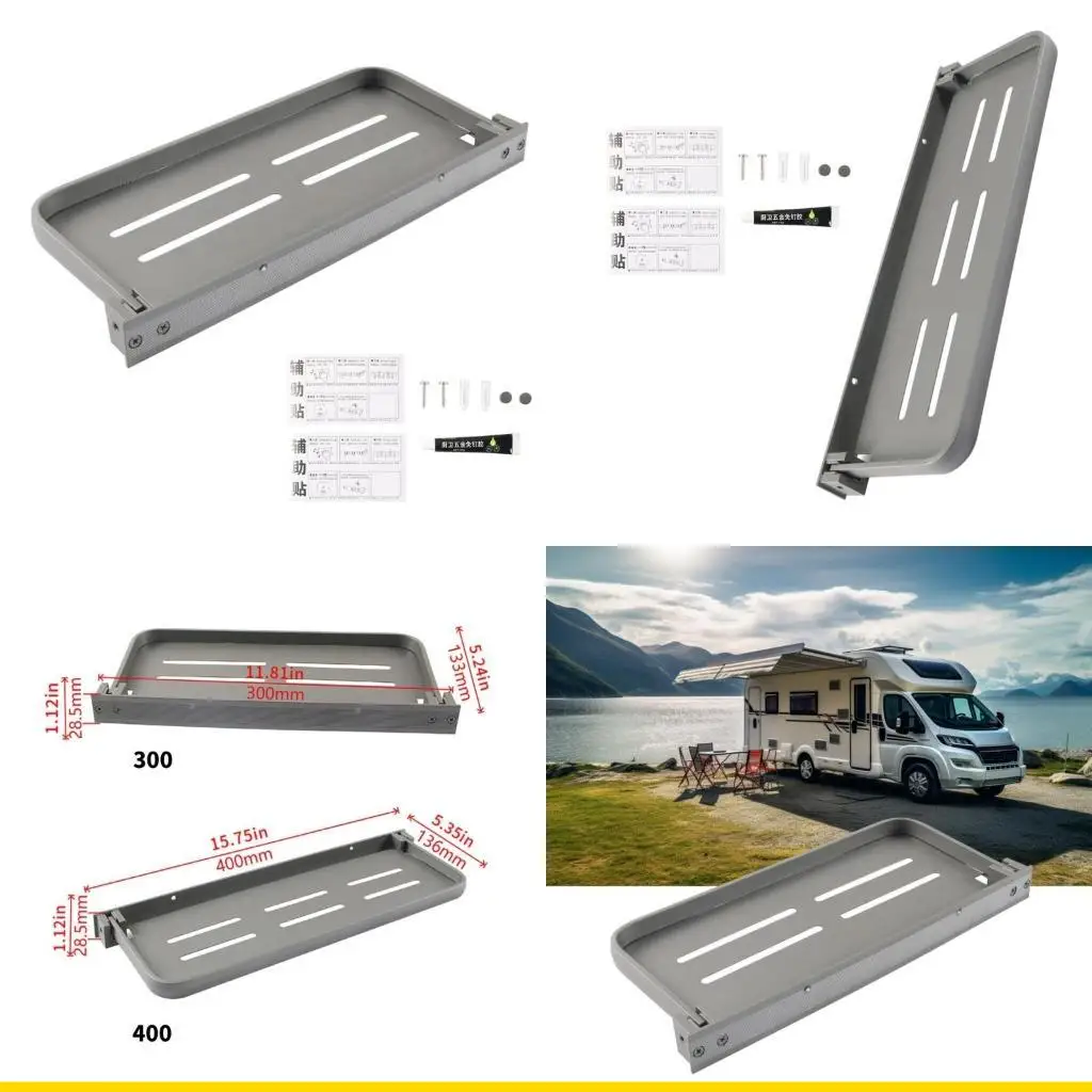 SZCH Aluminum Wall Shelf For RVs Fold Down Feature Offers Practical Storage Solution
SZCH Aluminum Wall Shelf For RVs Fold Down Feature Offers Practical Storage Solution