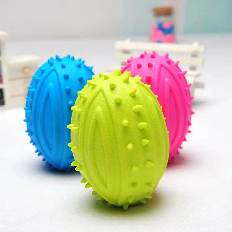 2pcs/lot Pet Dog Molar Toy TPR Pet Sound Ball Football, Large, Medium and Small Dog Training Dog Bite-resistant Toy
2pcs/lot Pet Dog Molar Toy TPR Pet Sound Ball Football, Large, Medium and Small Dog Training Dog Bite-resistant Toy