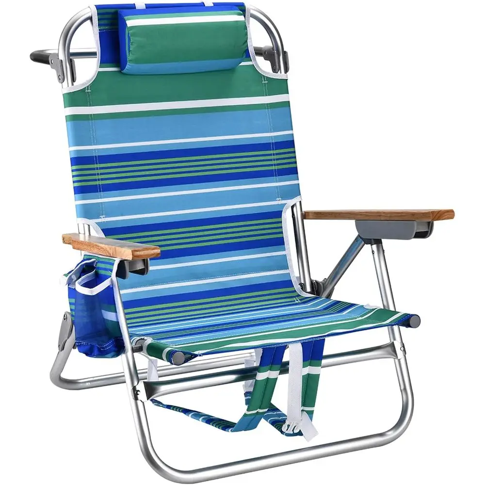 Durable 300 lbs Capacity Reclining Beach Chair with Pouch, Lightweight and Wide for Adults
Durable 300 lbs Capacity Reclining Beach Chair with Pouch, Lightweight and Wide for Adults