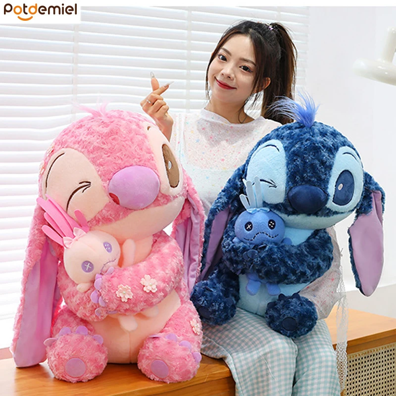 New Large Plush Toys Stitch Anime Sakura Series Cartoon Blue Pink Plush Dolls Kawaii Pillow Stuffed Children's Toy Birthday Gift
New Large Plush Toys Stitch Anime Sakura Series Cartoon Blue Pink Plush Dolls Kawaii Pillow Stuffed Children's Toy Birthday Gift