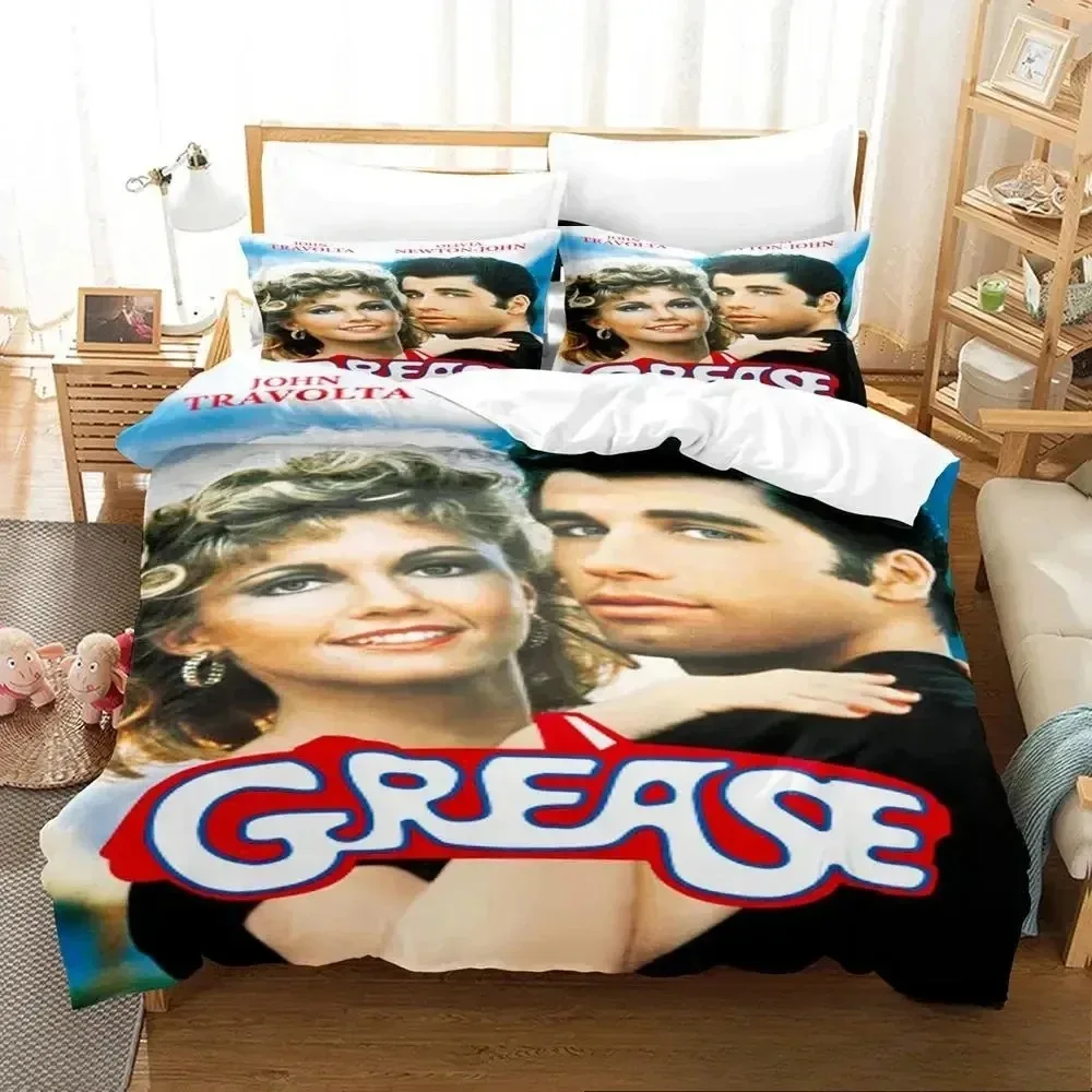 3D Print Grease 3D NEW Duvet Cover Pillowcase Bedding Set Adult Boy Girl Bedroom Decoration Children Single Double Large
3D Print Grease 3D NEW Duvet Cover Pillowcase Bedding Set Adult Boy Girl Bedroom Decoration Children Single Double Large