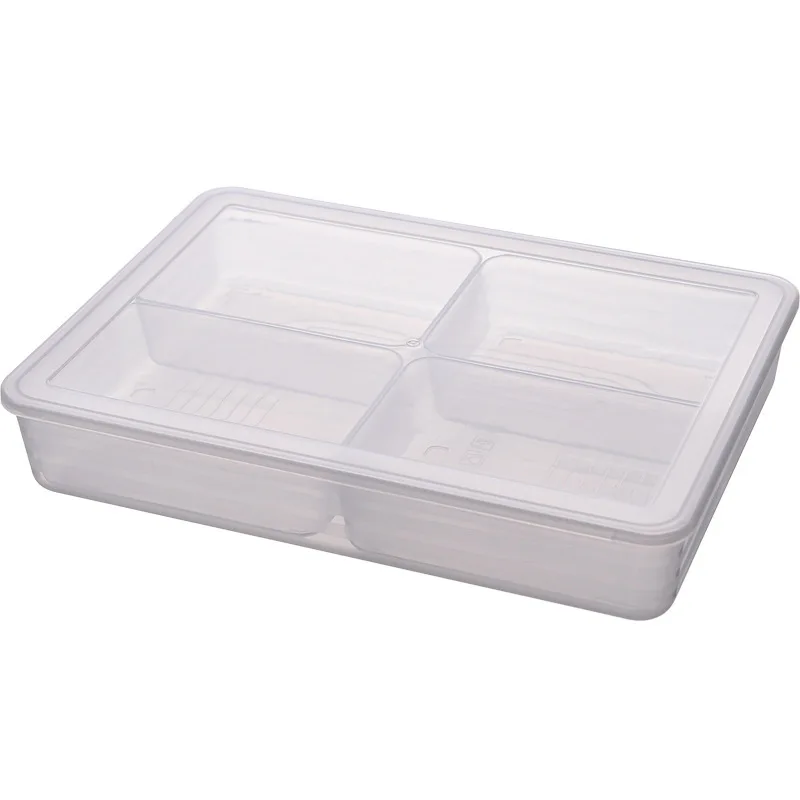 garlic storage box, vegetable preparation and fresh-keeping box, four-grid shredded meat slices, frozen box, frozen meat box.
garlic storage box, vegetable preparation and fresh-keeping box, four-grid shredded meat slices, frozen box, frozen meat box.