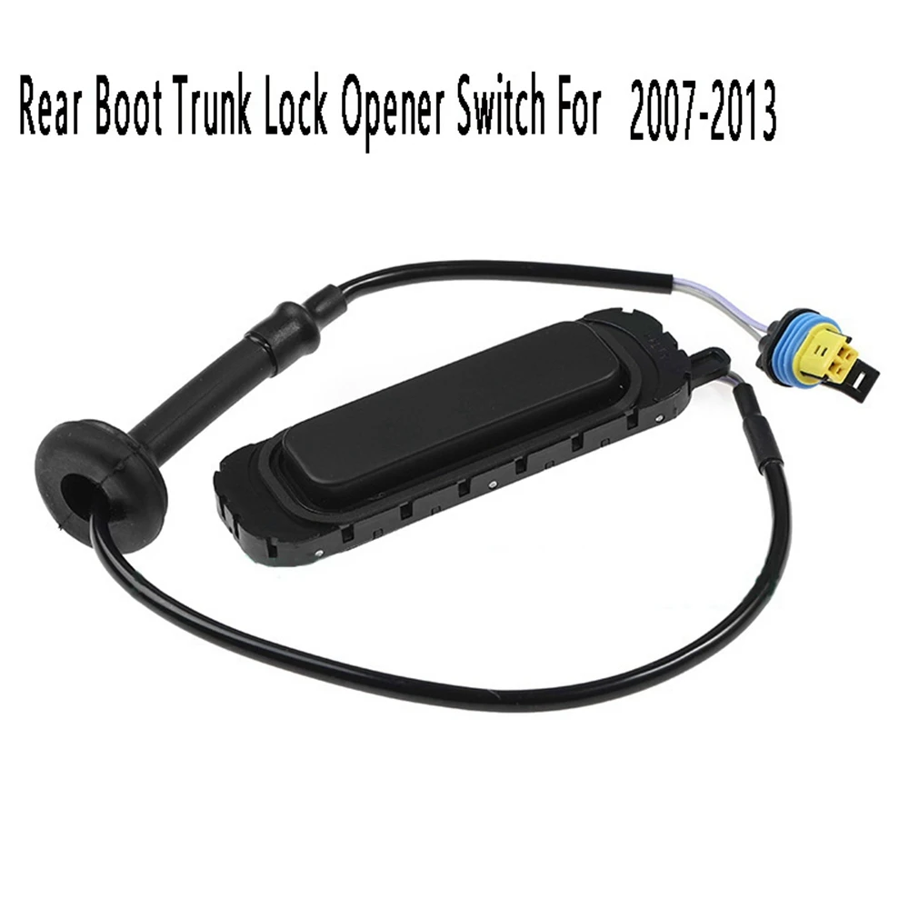 Rear Boot Trunk Lock Opener Switch Button Back Door Switch Assembly For Cadillac 2007-2013 15106857
Rear Boot Trunk Lock Opener Switch Button Back Door Switch Assembly For Cadillac 2007-2013 15106857
