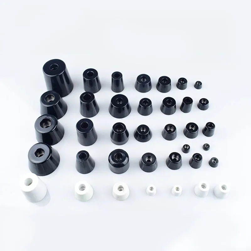 Black/White Rubber Feet Pad With Gasket for Chairs Furniture Leg Table Anti-skid Dust Tapered Plug Size 11x9x6mm-50x40x50mm
Black/White Rubber Feet Pad With Gasket for Chairs Furniture Leg Table Anti-skid Dust Tapered Plug Size 11x9x6mm-50x40x50mm