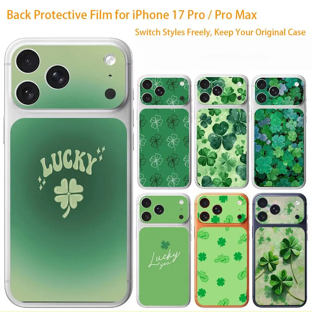 Премиальная наклейка Lucky Clover для iPhone 17 Pro/Max, защитная наклейка на заднюю рамку камеры (не чехол)
Премиальная наклейка Lucky Clover для iPhone 17 Pro/Max, защитная наклейка на заднюю рамку камеры (не чехол)