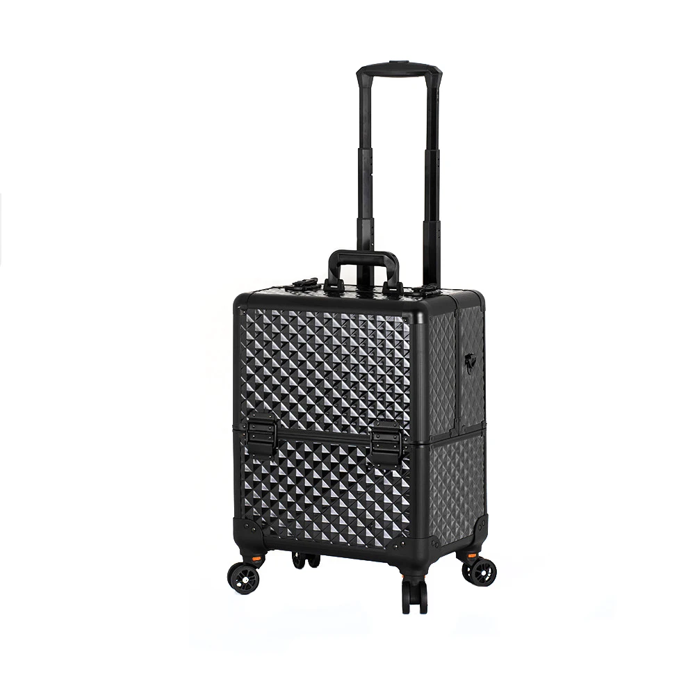 Профессиональный многослойный чехол для макияжа с татуировкой для ногтей, модный многофункциональный чемодан на тележке для красоты, открытый алмазный логотип
Профессиональный многослойный чехол для макияжа с татуировкой для ногтей, модный многофункциональный чемодан на тележке для красоты, открытый алмазный логотип