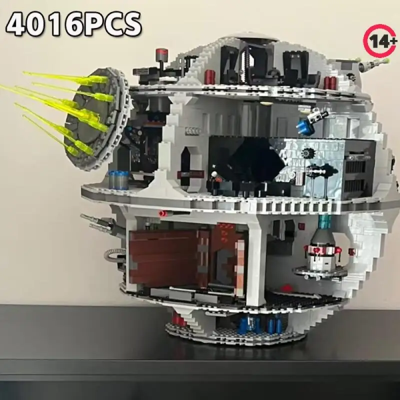 In stock 2026 NEW 4016PCS Death Star Great Ultimate Building Blocks Bricks Model Compatible With Legoed Birthday Toys Gifts
In stock 2026 NEW 4016PCS Death Star Great Ultimate Building Blocks Bricks Model Compatible With Legoed Birthday Toys Gifts