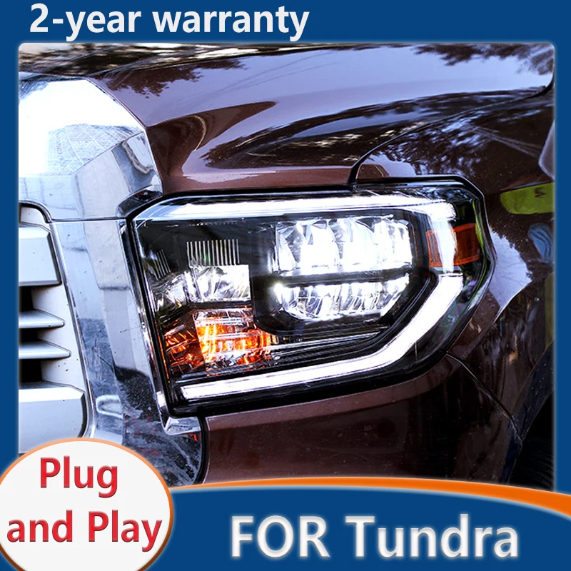 For Toyota Tundra Headlights 2014-2018 LED Headlight DRL High Low Beam LED Head Lamp Accessories
For Toyota Tundra Headlights 2014-2018 LED Headlight DRL High Low Beam LED Head Lamp Accessories
