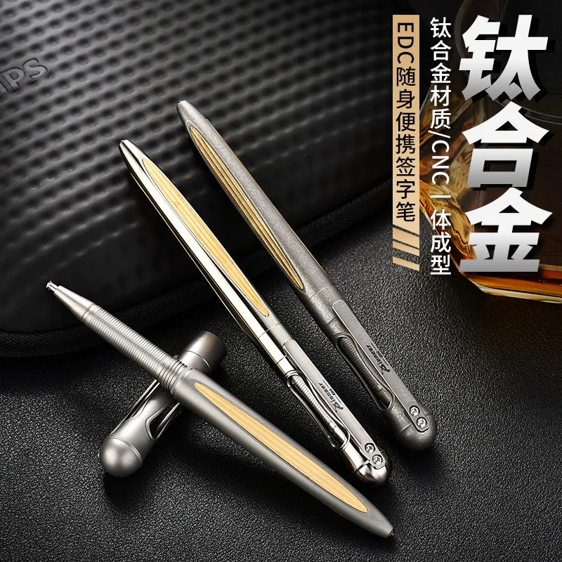 Titanium Alloy Tactical Pen EDC Survival Tool with Tungsten Steel Tip for Outdoor Camping Hiking Gift for Men
Titanium Alloy Tactical Pen EDC Survival Tool with Tungsten Steel Tip for Outdoor Camping Hiking Gift for Men