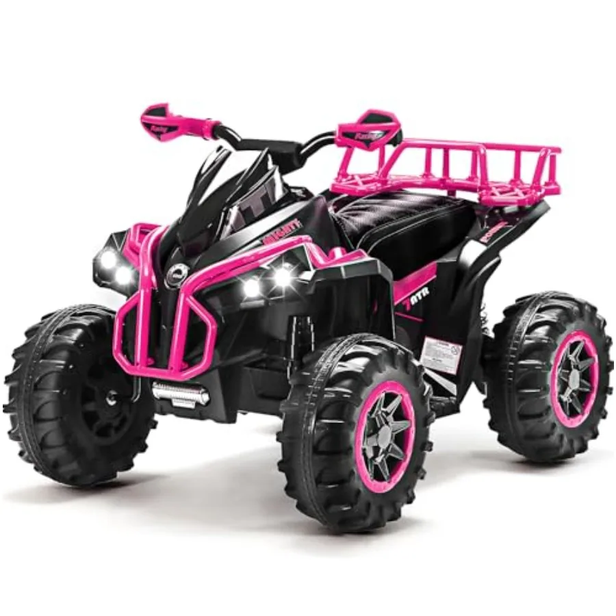 Four Wheeler for Electric Toddler ATV 4 Wheeler for Ages 36 12V Ride On Quad with LED Lights Music High/Low Speed USB/TF Treade
Four Wheeler for Electric Toddler ATV 4 Wheeler for Ages 36 12V Ride On Quad with LED Lights Music High/Low Speed USB/TF Treade
