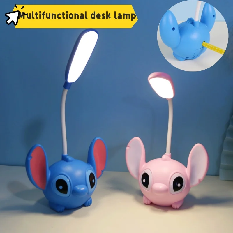 Disney Stitch Desk Lamp Cartoon Cute Led Night Light with Pencil Sharpener Foldable Light Usb Recharge Children School Gifts
Disney Stitch Desk Lamp Cartoon Cute Led Night Light with Pencil Sharpener Foldable Light Usb Recharge Children School Gifts