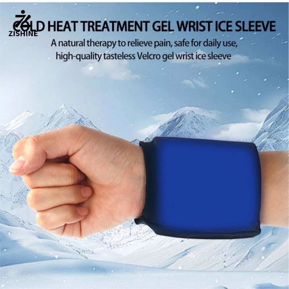 1PC-Reusable Sports hot and cold compress gel wrist sprain special ice pack wristband unisex health care wristband
1PC-Reusable Sports hot and cold compress gel wrist sprain special ice pack wristband unisex health care wristband