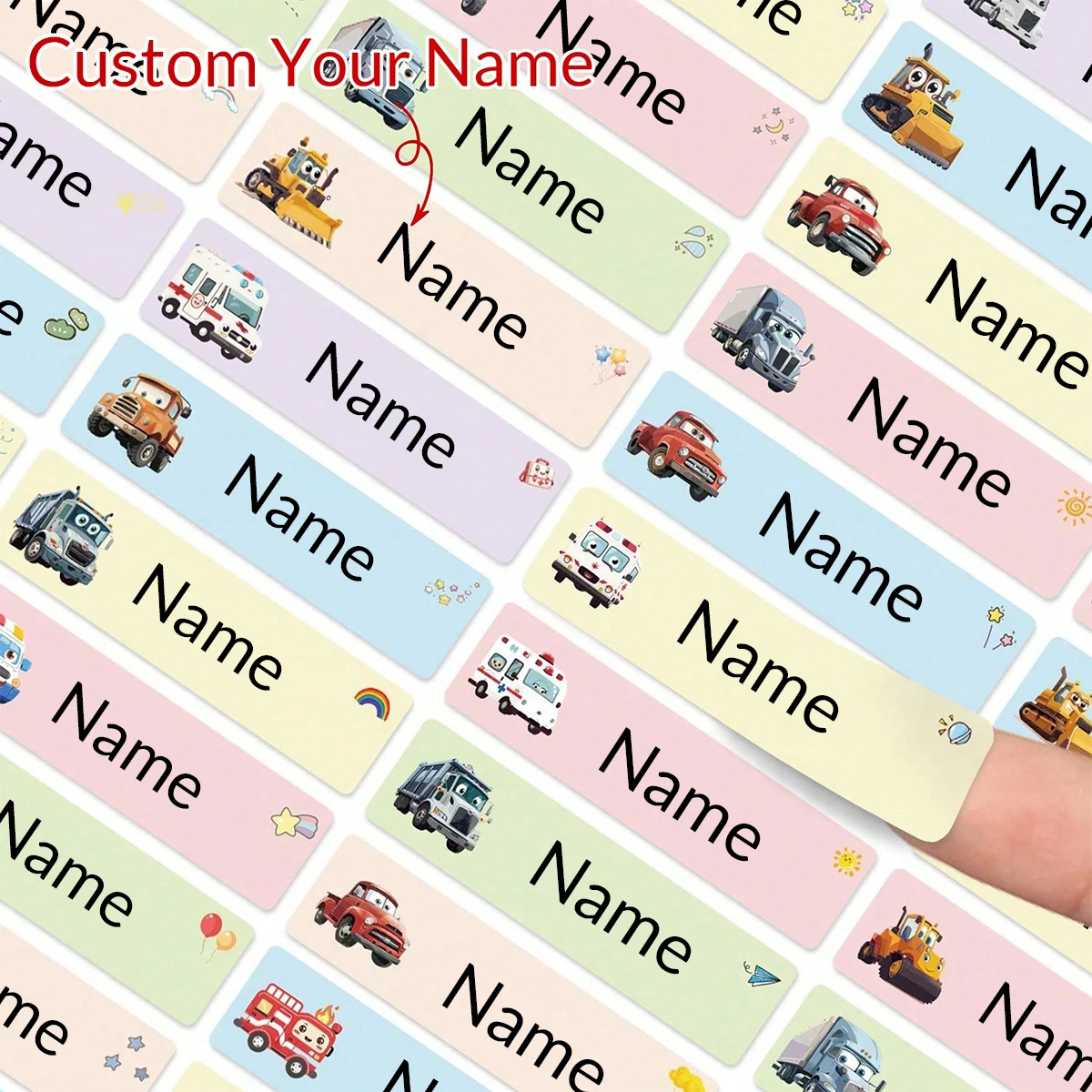 Engineering Vehicles Custom Waterproof Stickers Personalized Name Labels Stickers For Kids, Back To School Supplies For Kids,
Engineering Vehicles Custom Waterproof Stickers Personalized Name Labels Stickers For Kids, Back To School Supplies For Kids,