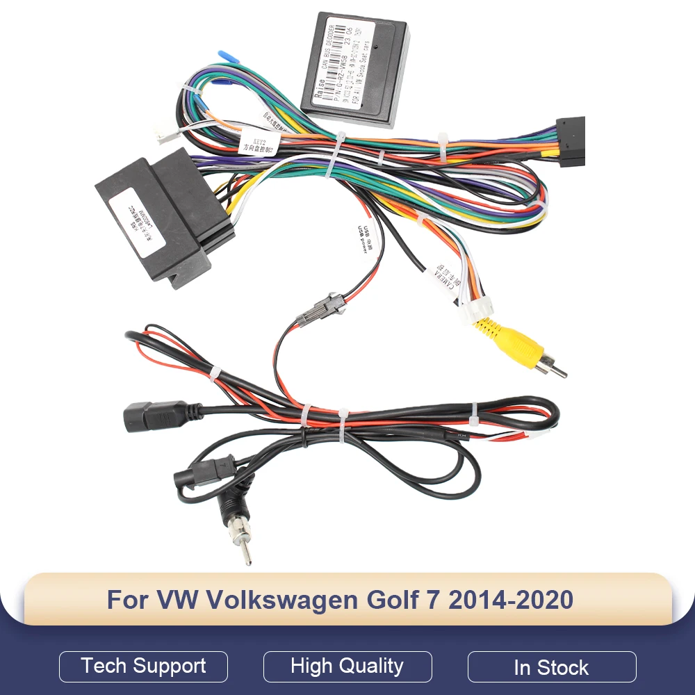 Для VW Volkswagen Golf 7 2014-2020: Автомобильная магнитола GPS MP5, Android-плеер, кабель питания, проводка Canbus
Для VW Volkswagen Golf 7 2014-2020: Автомобильная магнитола GPS MP5, Android-плеер, кабель питания, проводка Canbus