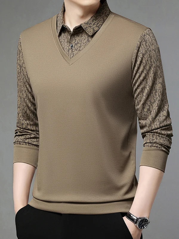 Осень 2023, новая мужская футболка Long Sve, одежда для папы среднего возраста, свободная основа, повседневная мода, мягкое полиэфирное волокно
Осень 2023, новая мужская футболка Long Sve, одежда для папы среднего возраста, свободная основа, повседневная мода, мягкое полиэфирное волокно