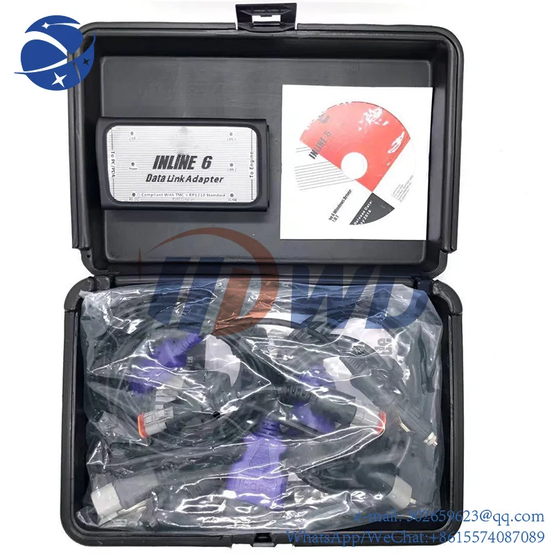 yyhc Inline 6 Data Link Adapter 3165033 Truck Heavy Duty Diagnostic Obdii Scanner for Cummins Engine
yyhc Inline 6 Data Link Adapter 3165033 Truck Heavy Duty Diagnostic Obdii Scanner for Cummins Engine