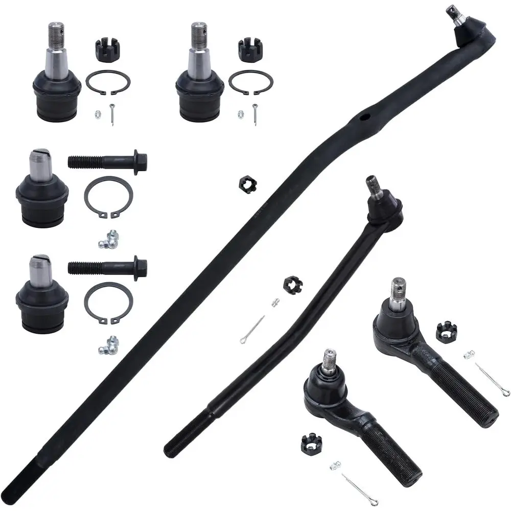 8pc Suspension Kit for Ford E-250 E-350 Econoline Club Wagon Super Duty, Includes 4 Upper & Lower Ball Joints, 4 Inner & Outer T
8pc Suspension Kit for Ford E-250 E-350 Econoline Club Wagon Super Duty, Includes 4 Upper & Lower Ball Joints, 4 Inner & Outer T