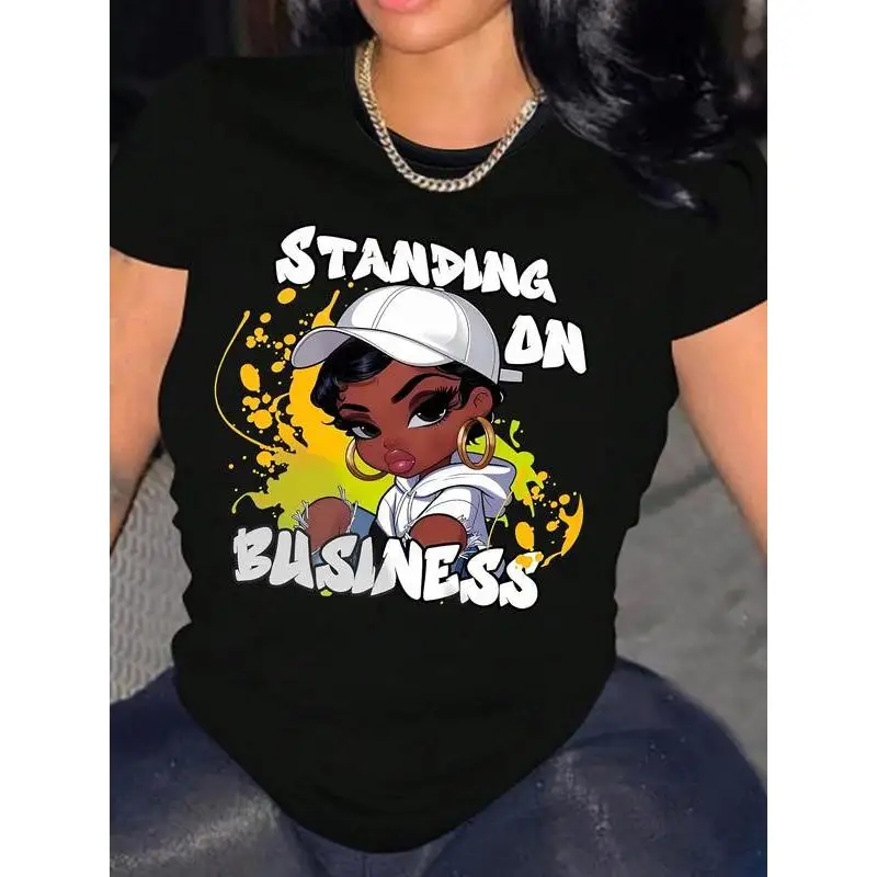 Black Girl Graphic Tee “Standing On Business” –Urban Streetwear Attitude Shirt for Party, Daily or Hip-Hop Fashion 2025 Hot Pick
Black Girl Graphic Tee “Standing On Business” –Urban Streetwear Attitude Shirt for Party, Daily or Hip-Hop Fashion 2025 Hot Pick