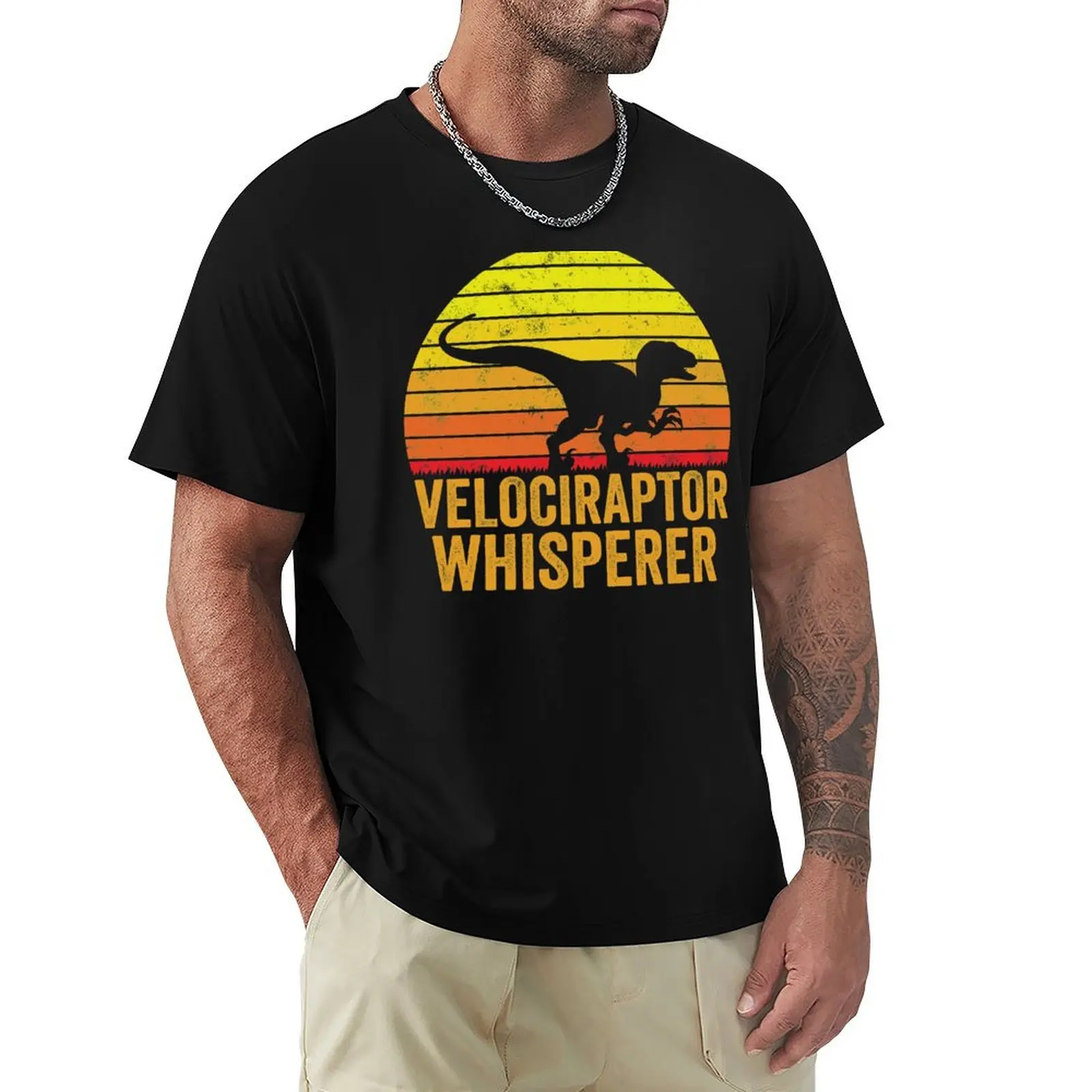 Velociraptor Whisperer Dinosaur Vintage Retro T-Shirt korean fashion baggy shirts graphics mens funny t shirts
Velociraptor Whisperer Dinosaur Vintage Retro T-Shirt korean fashion baggy shirts graphics mens funny t shirts