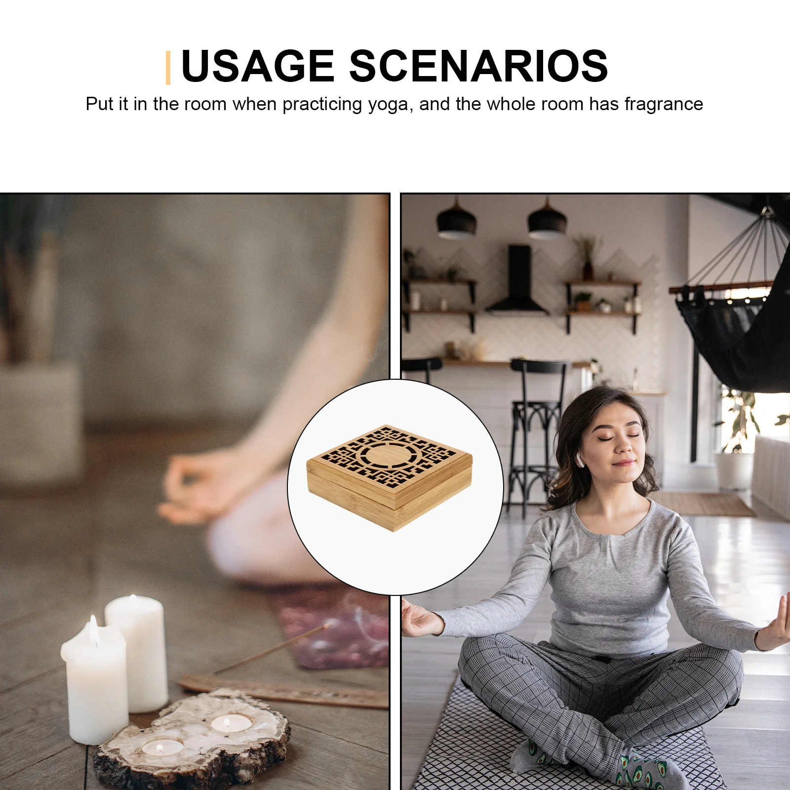 1Pcs Bamboo Incense Stick Burner Creative Carved Aroma Furnace Light Yellow Elegant Tabletop Decoration Texture 
1Pcs Bamboo Incense Stick Burner Creative Carved Aroma Furnace Light Yellow Elegant Tabletop Decoration Texture