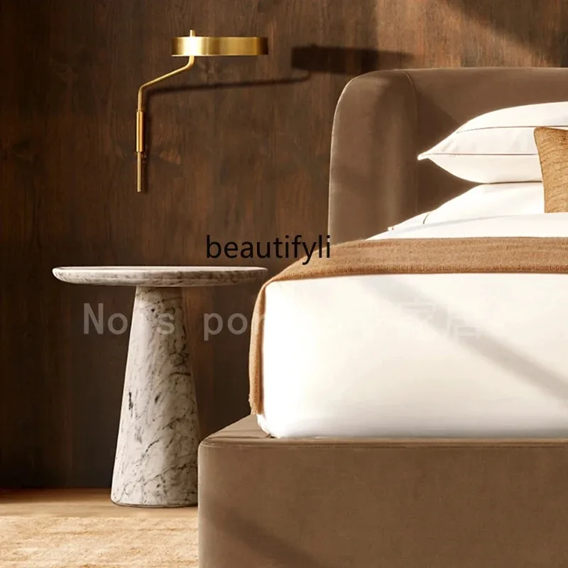 Nordic marble edge few creative art corner few large white living room sofa coffee table mini
Nordic marble edge few creative art corner few large white living room sofa coffee table mini