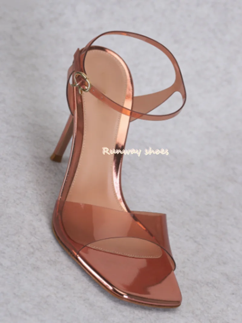 Sexy Square Head Transparent Version Stilettos Low-cut Sandals Single Buckle Strap Ankle Buckle Handmade Luxury Women's Shoes
Sexy Square Head Transparent Version Stilettos Low-cut Sandals Single Buckle Strap Ankle Buckle Handmade Luxury Women's Shoes