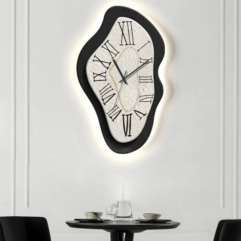 Nordic Wall Clock Living Room New Restaurant Clock Wall Hanging Simple Modern Atmosphere Light Luxury Creative Clock Wall Lamp
Nordic Wall Clock Living Room New Restaurant Clock Wall Hanging Simple Modern Atmosphere Light Luxury Creative Clock Wall Lamp