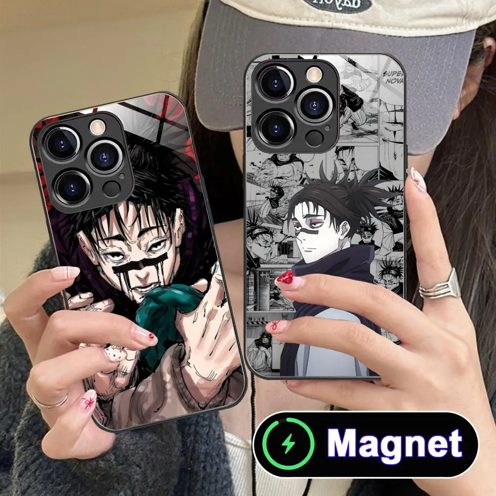 JJK Choso Phone Case for iPhone 17 16 15 14 13 12 11 Air Pro Max Plus Mini Glass Magnet Cover
JJK Choso Phone Case for iPhone 17 16 15 14 13 12 11 Air Pro Max Plus Mini Glass Magnet Cover