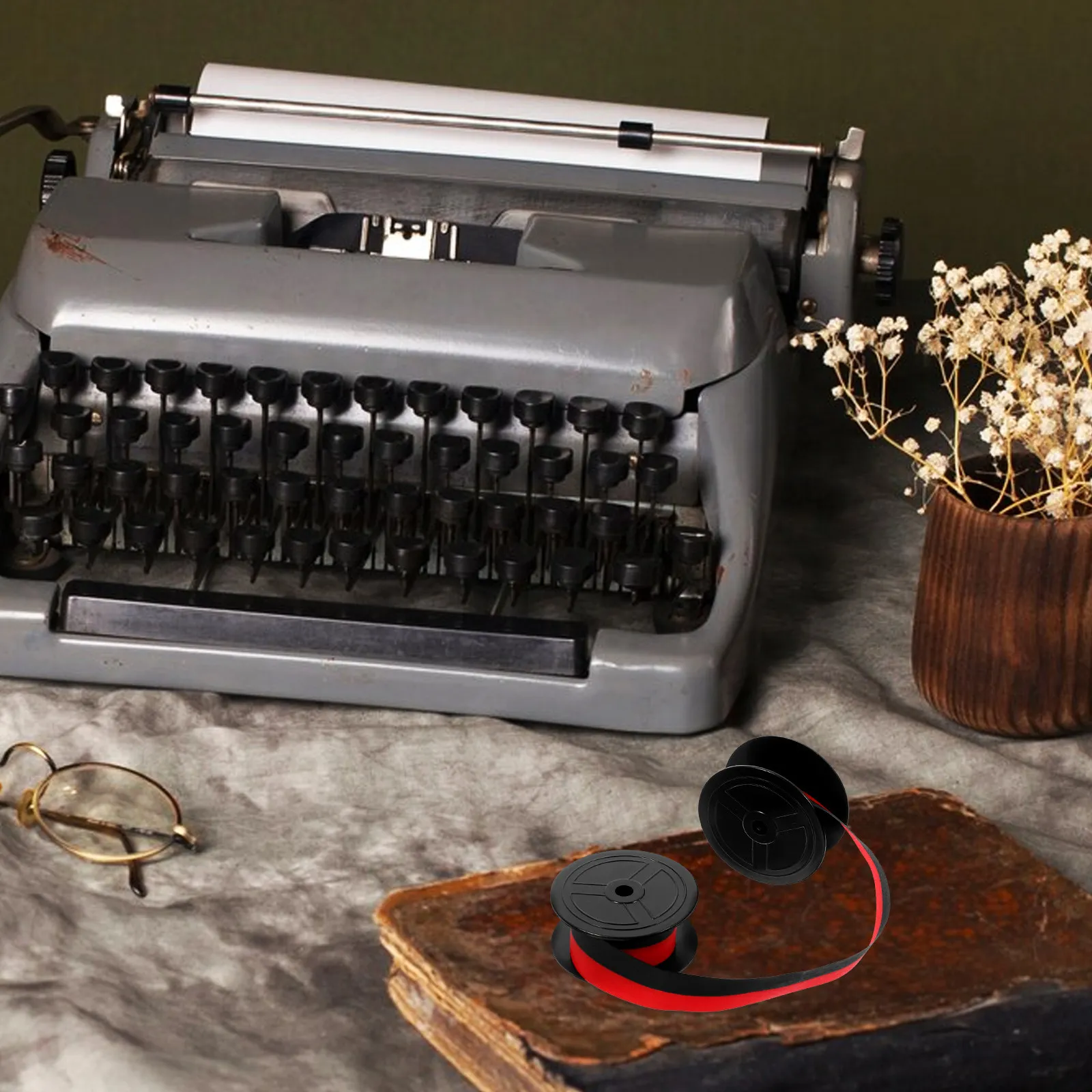 Лента для пишущих машинок Two Wheel для GR24 GR41, универсальная сменная, для домашнего использования, офисные принадлежности
Лента для пишущих машинок Two Wheel для GR24 GR41, универсальная сменная, для домашнего использования, офисные принадлежности