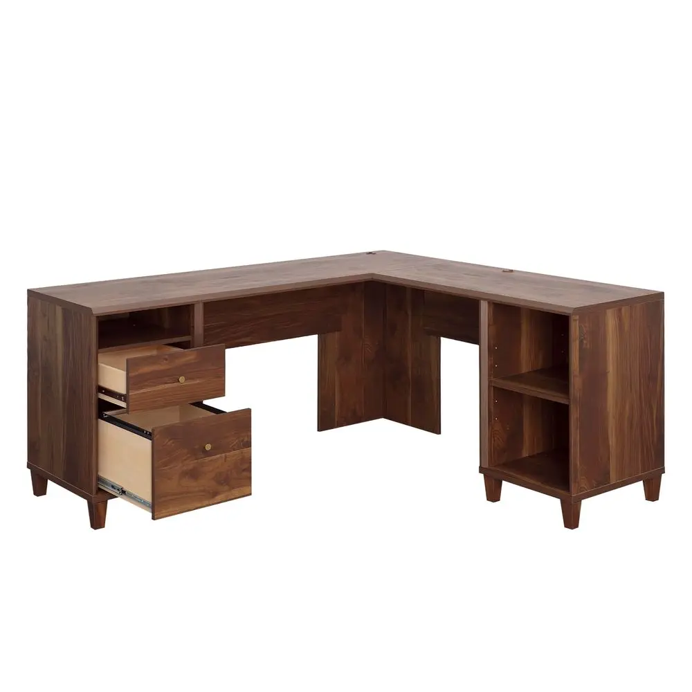 Willow Place LShaped Home Office Desk, Grand Walnut Finish
Willow Place LShaped Home Office Desk, Grand Walnut Finish